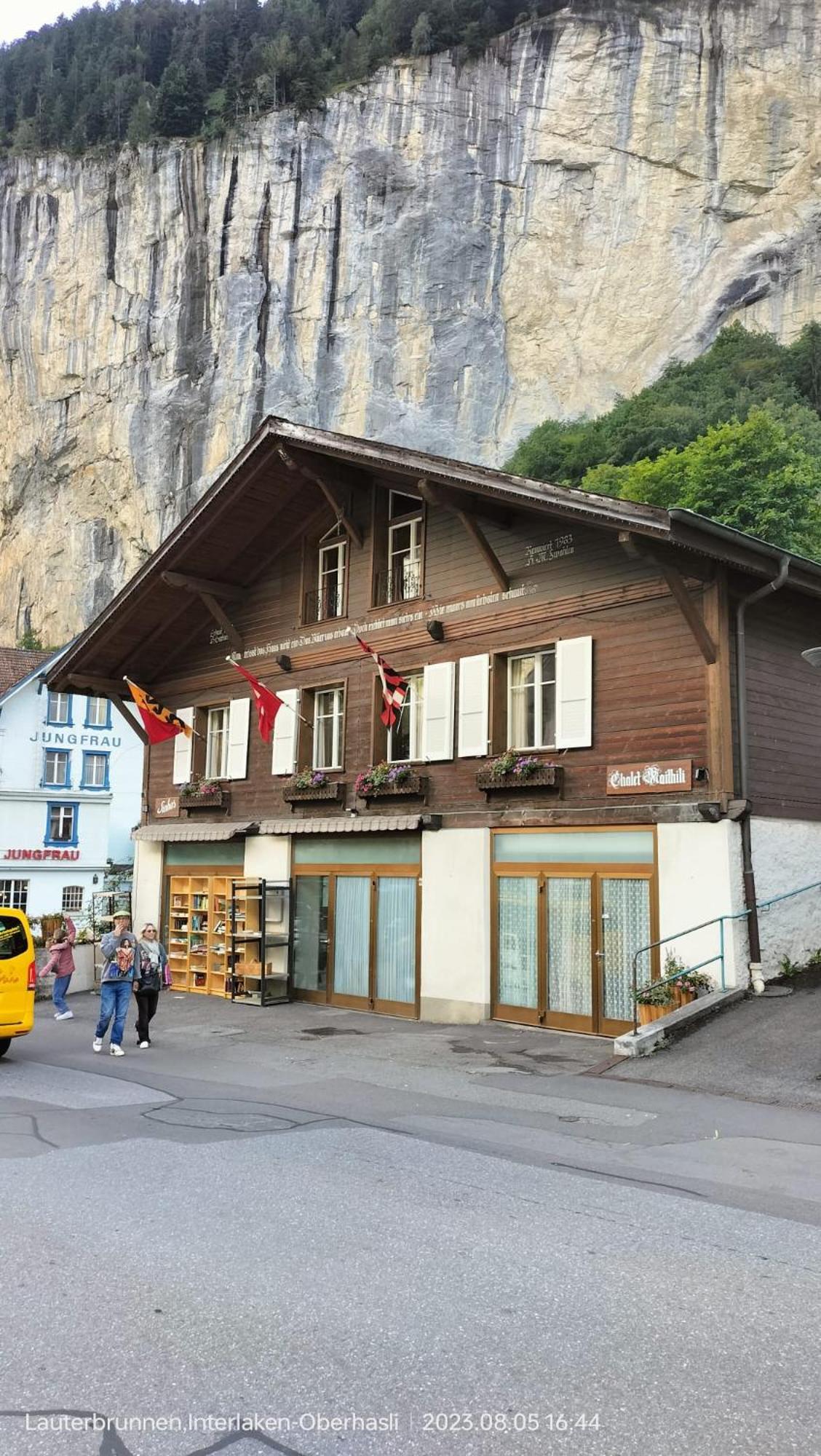 Chalet Maithili Lauterbrunnen -152-Year-Old Majestic Chalet Eksteriør billede