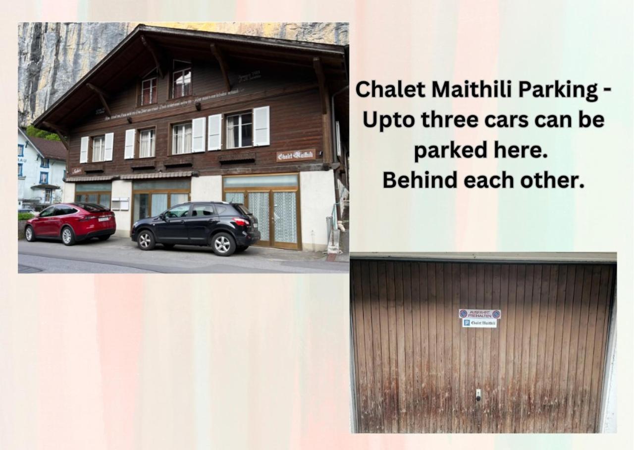Chalet Maithili Lauterbrunnen -152-Year-Old Majestic Chalet Eksteriør billede
