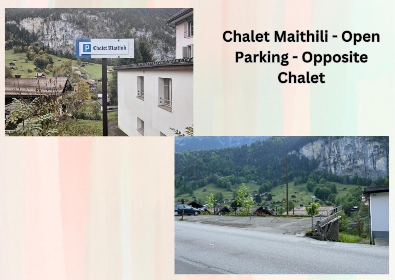 Chalet Maithili Lauterbrunnen -152-Year-Old Majestic Chalet Eksteriør billede
