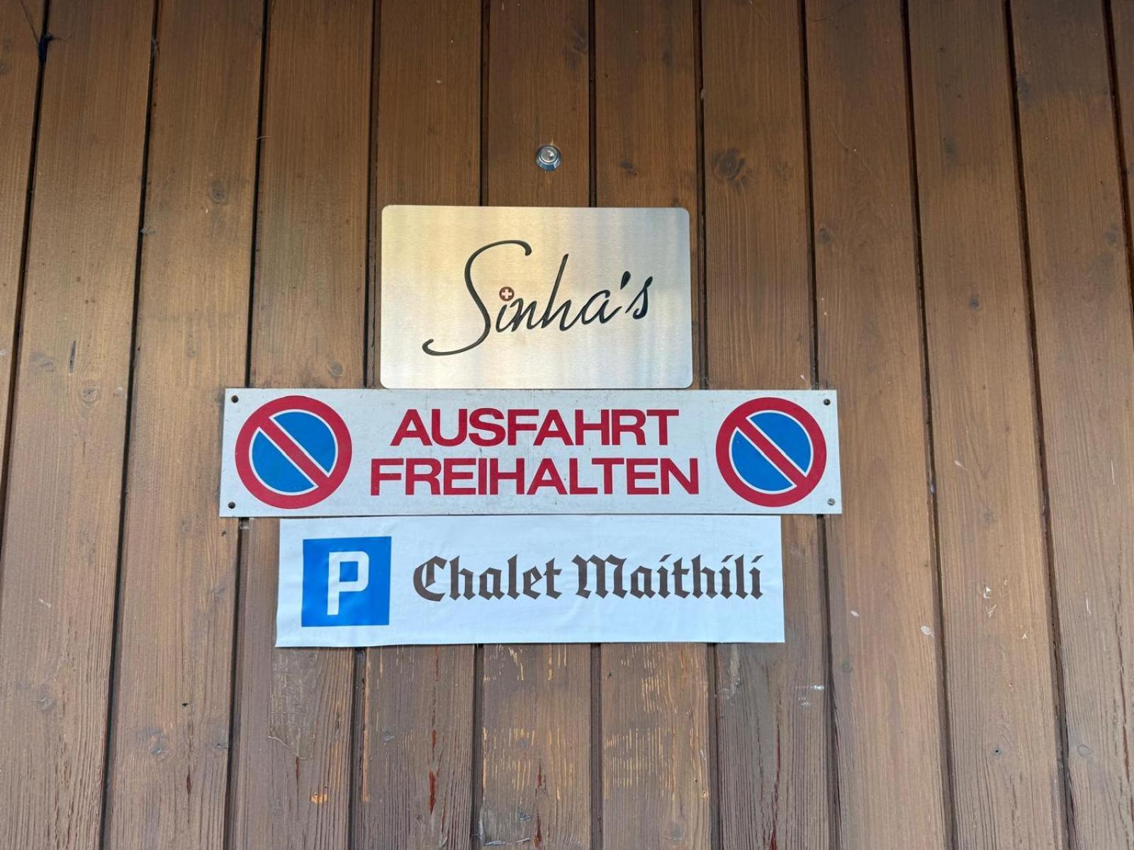 Chalet Maithili Lauterbrunnen -152-Year-Old Majestic Chalet Eksteriør billede